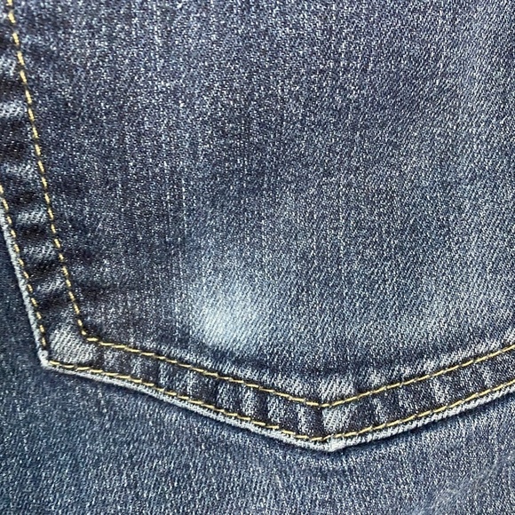 Lauren Ralph Lauren Women's High-Rise Blue Jeans Dark Wash Denim Size 8 Casual - Picture 6 of 14